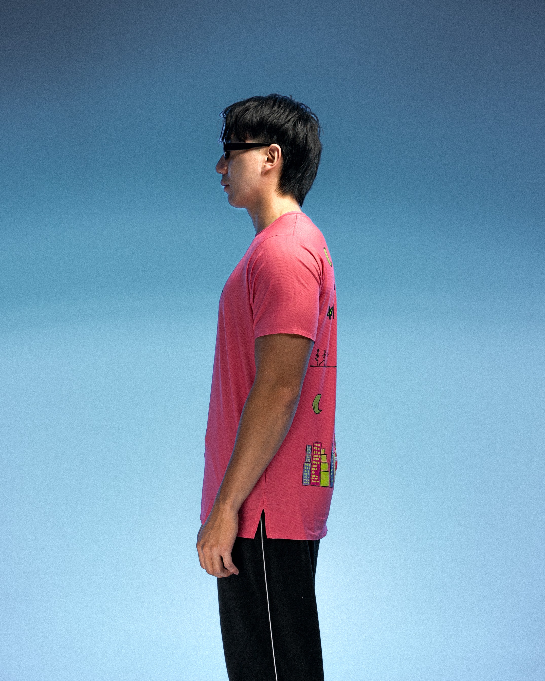 Men's Short Sleeve - Pink