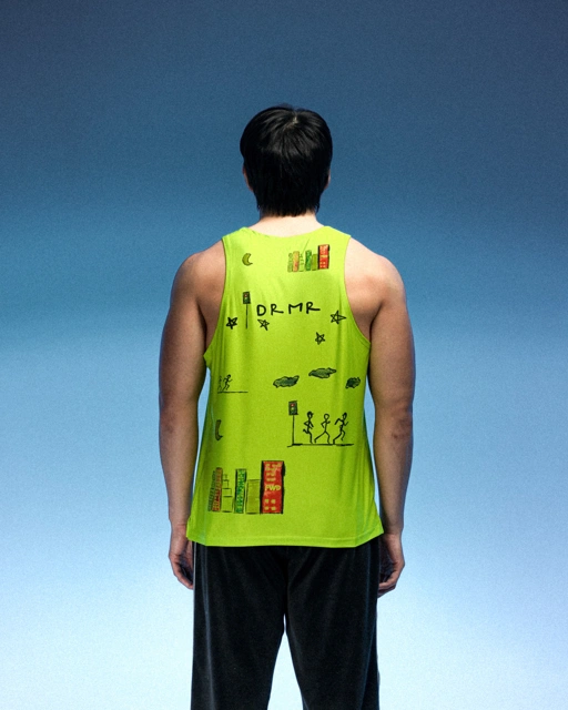 Image of Tank Men's - Lime