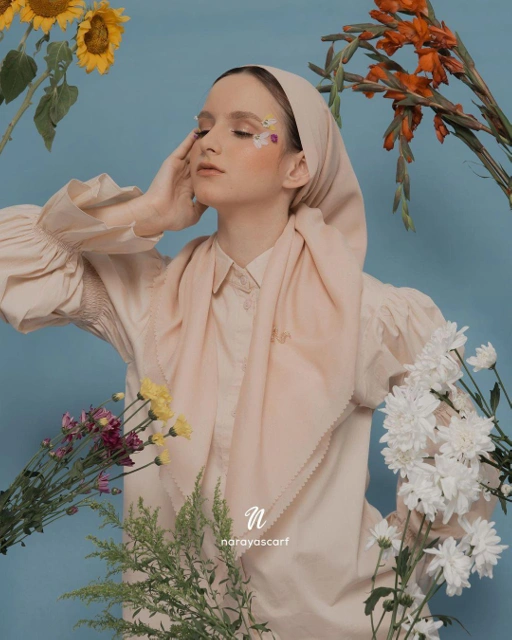 Image of Naraya Ultrafine Premium lll Voal Lasercut