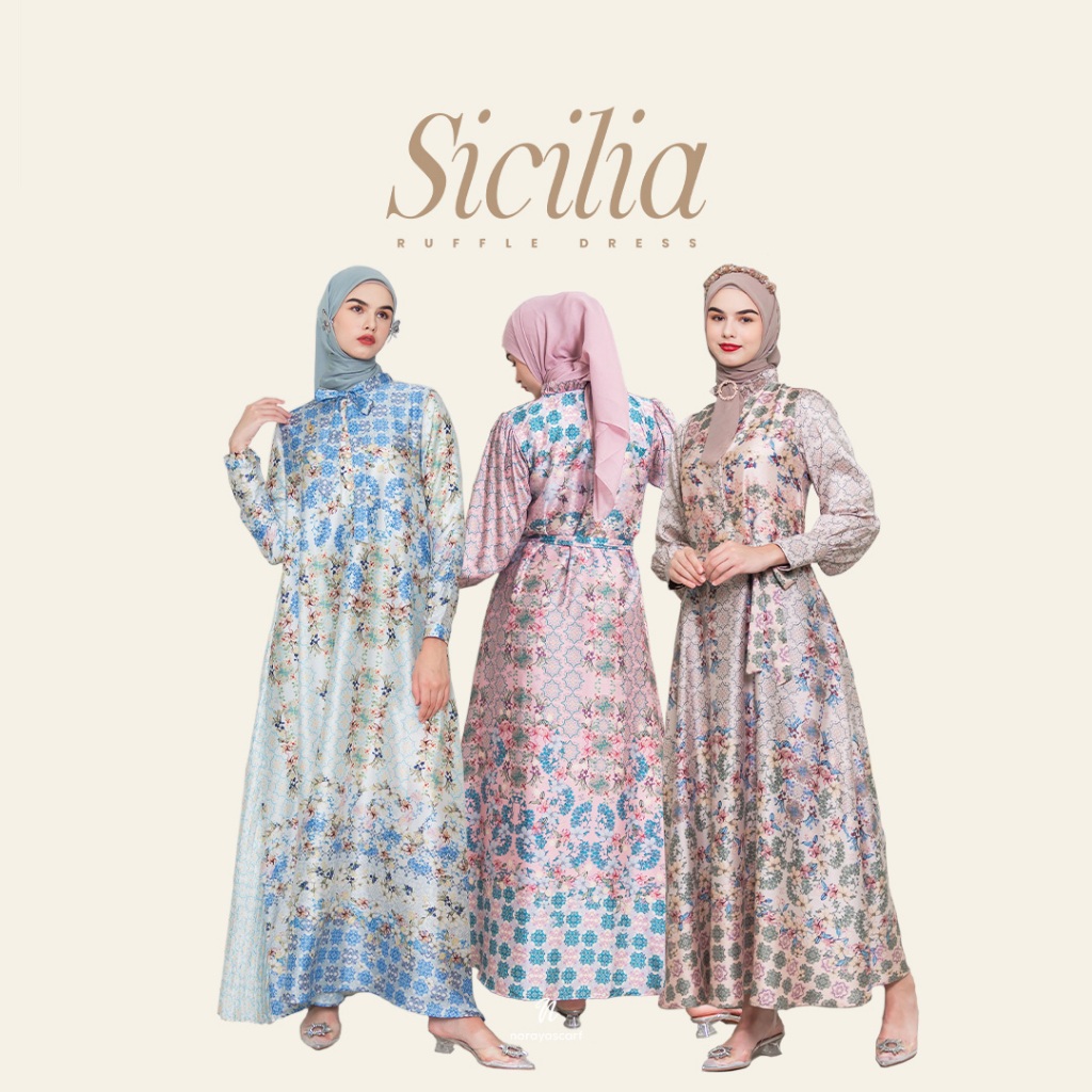 Naraya Sicilia Dress Ruffle