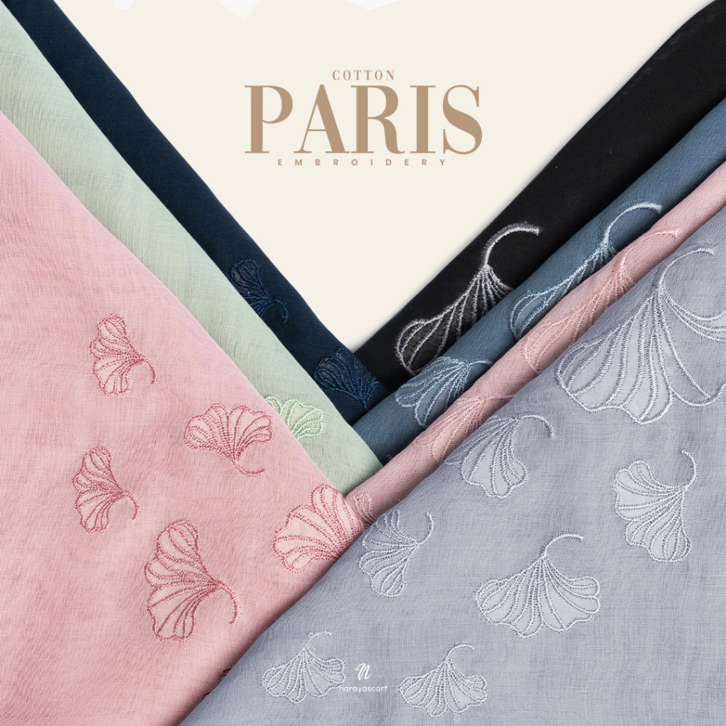 Naraya Paris Bordir Daun Gingko