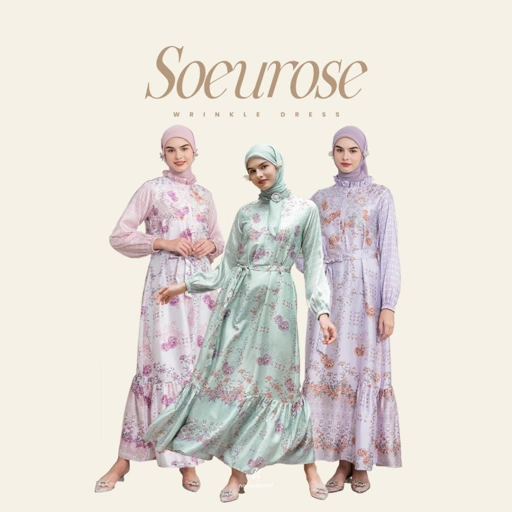 Image of Naraya Soeurose Wrinkle Dress