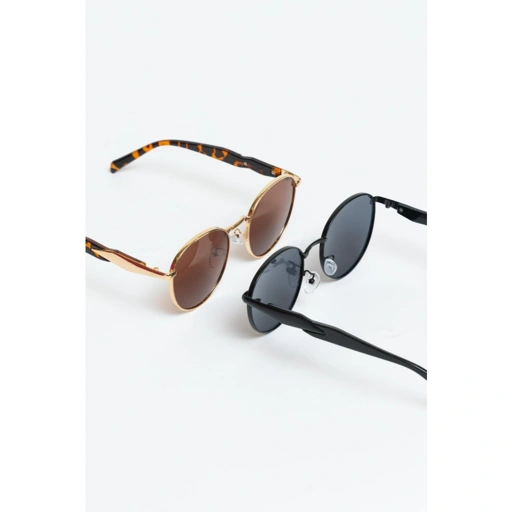 Image of Naraya Bound Metal Sunglasses