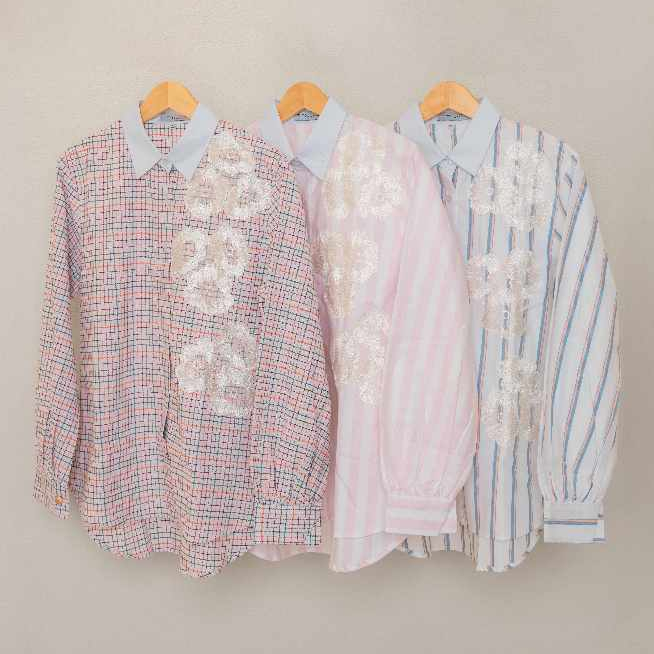Naraya Maureen Embroidery Shirt