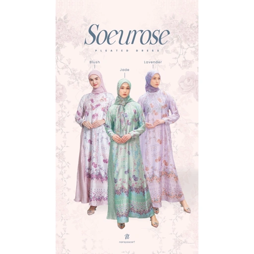 Image of Naraya Soeurose Dress Pleated