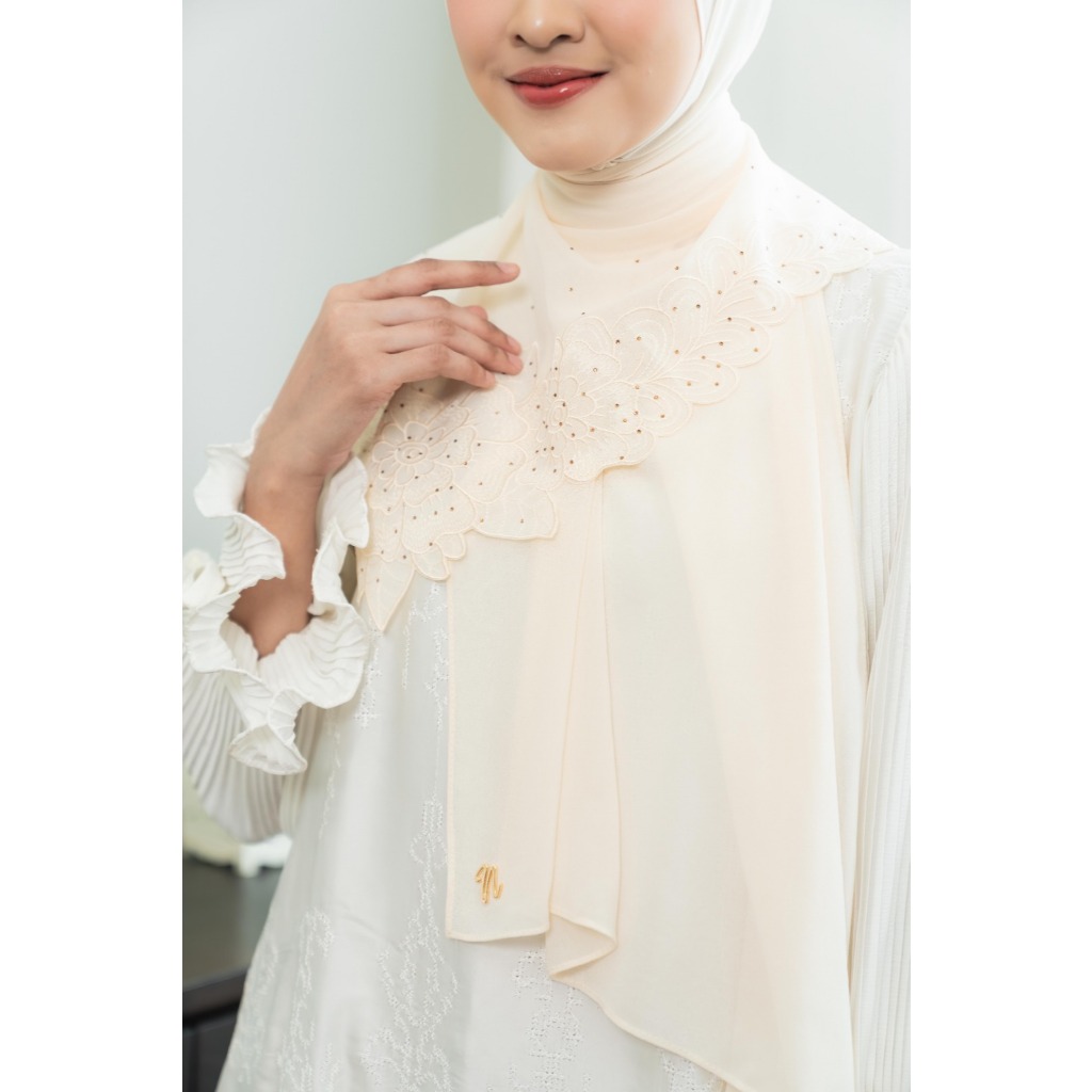 Naraya Pashmina Bordir Vines Flower