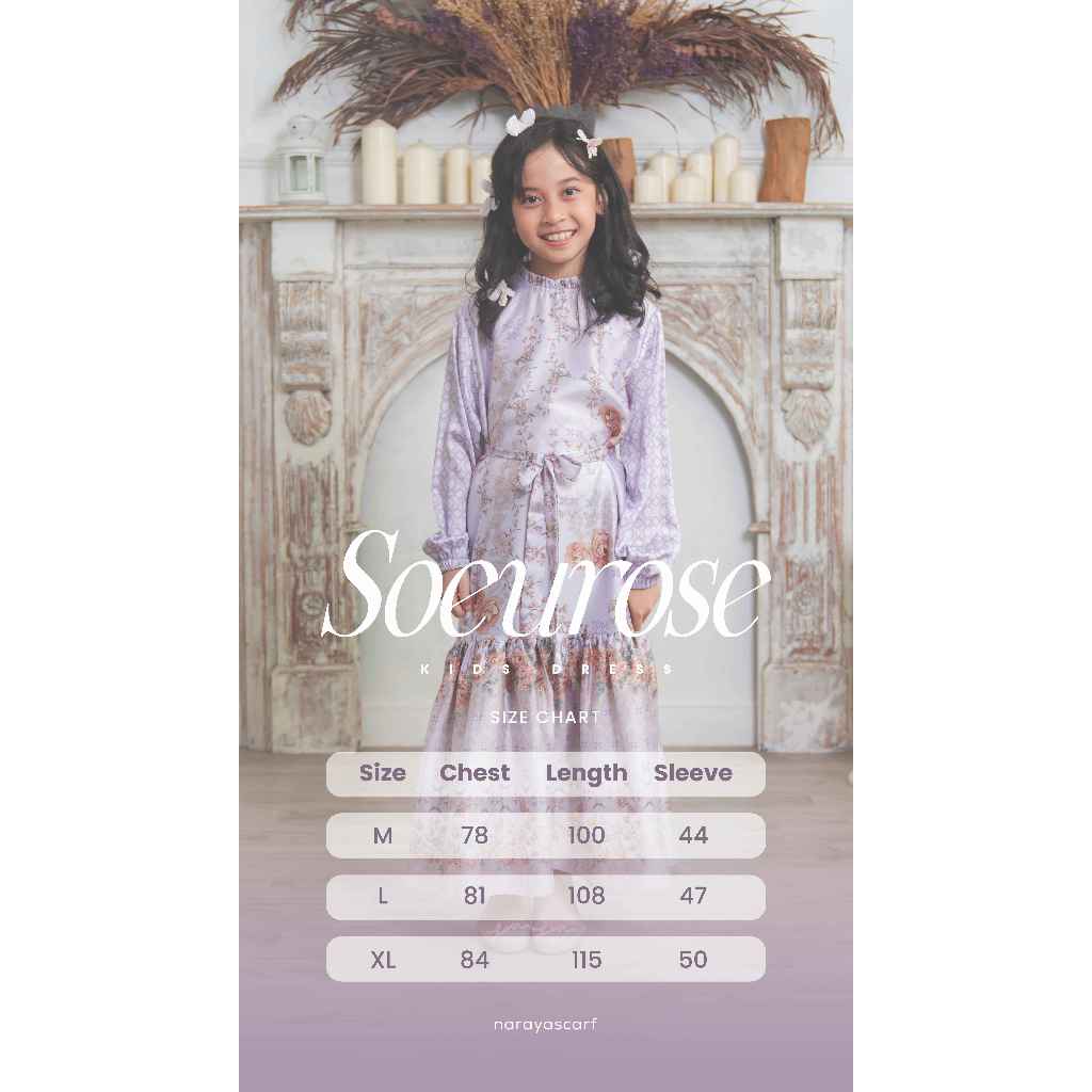Naraya Soeurose Dress Kids Ruffle