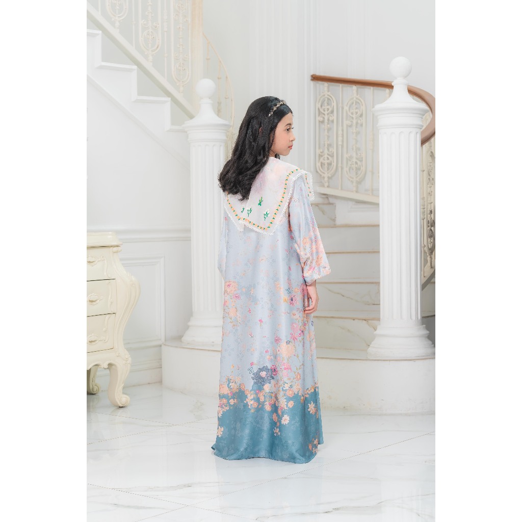 Lavina Patch Collar Kids Dress
