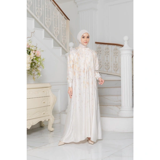Image of Naraya Alunea Ibu Pleated Dress