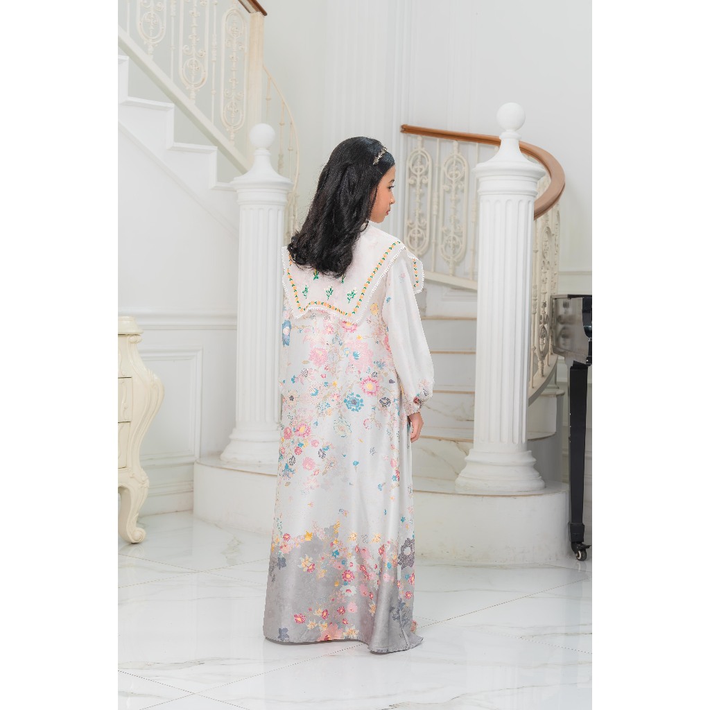Lavina Patch Collar Kids Dress