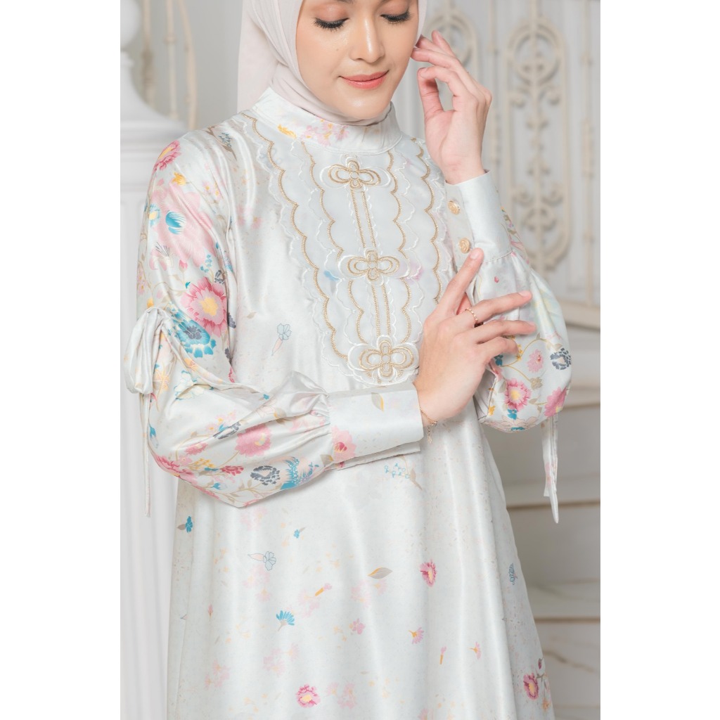 Naraya Lavina Ibu Embroidery Chest Dress