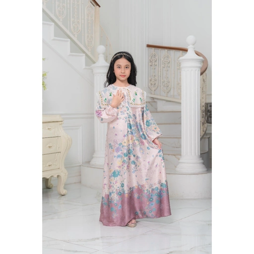 Image of Lavina Patch Collar Kids Dress