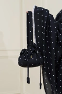 Mukena Leyya by kimya dengan motif polkadots cantik berbahan rayon viscose dengan size jumbo,