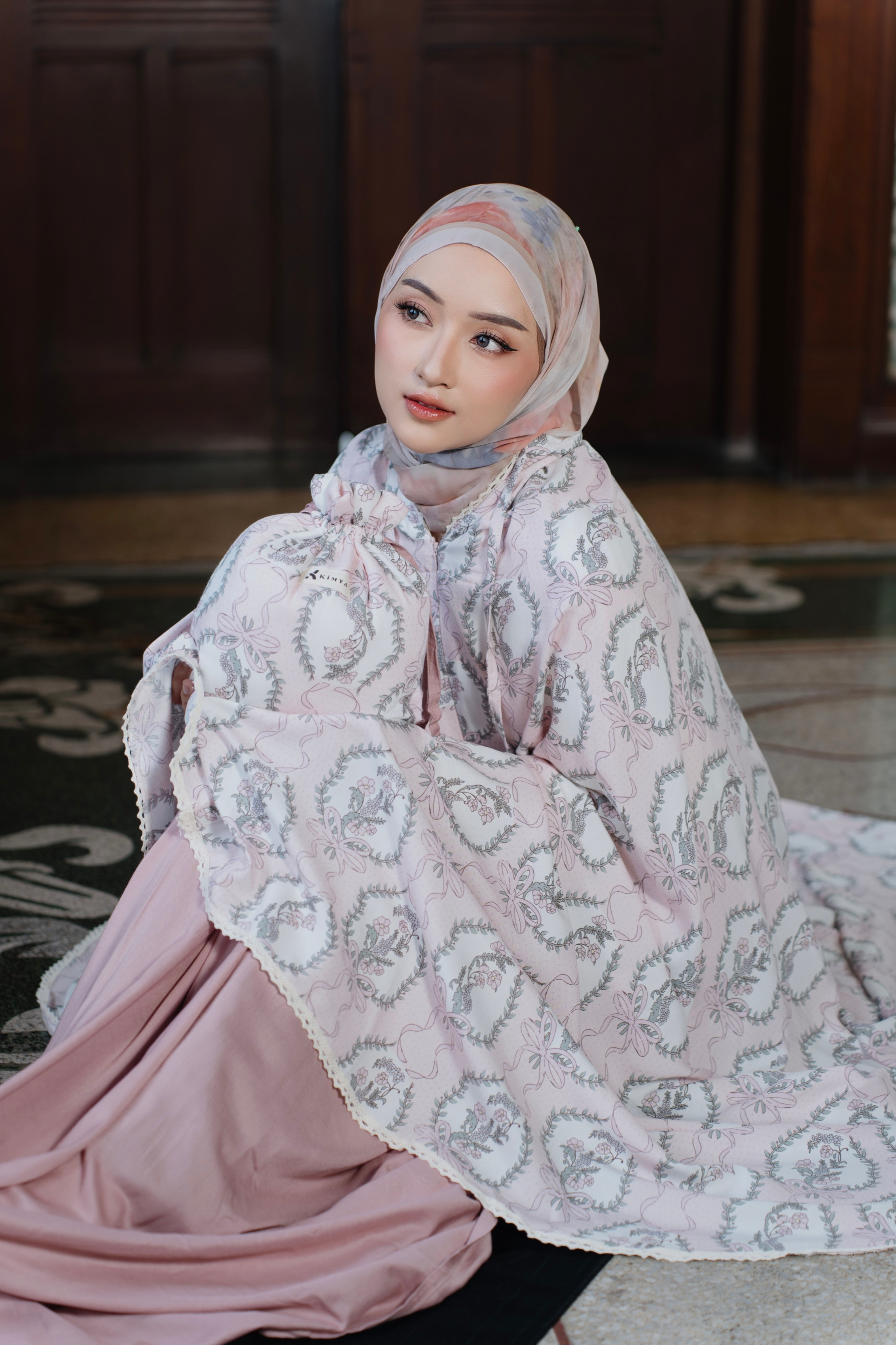 SYAFA NEW COLORS Mukena syafa by kimya berbahan Rayon Travelling friendly cantik cocok untuk lebaran dan sehari hari size Jumbo