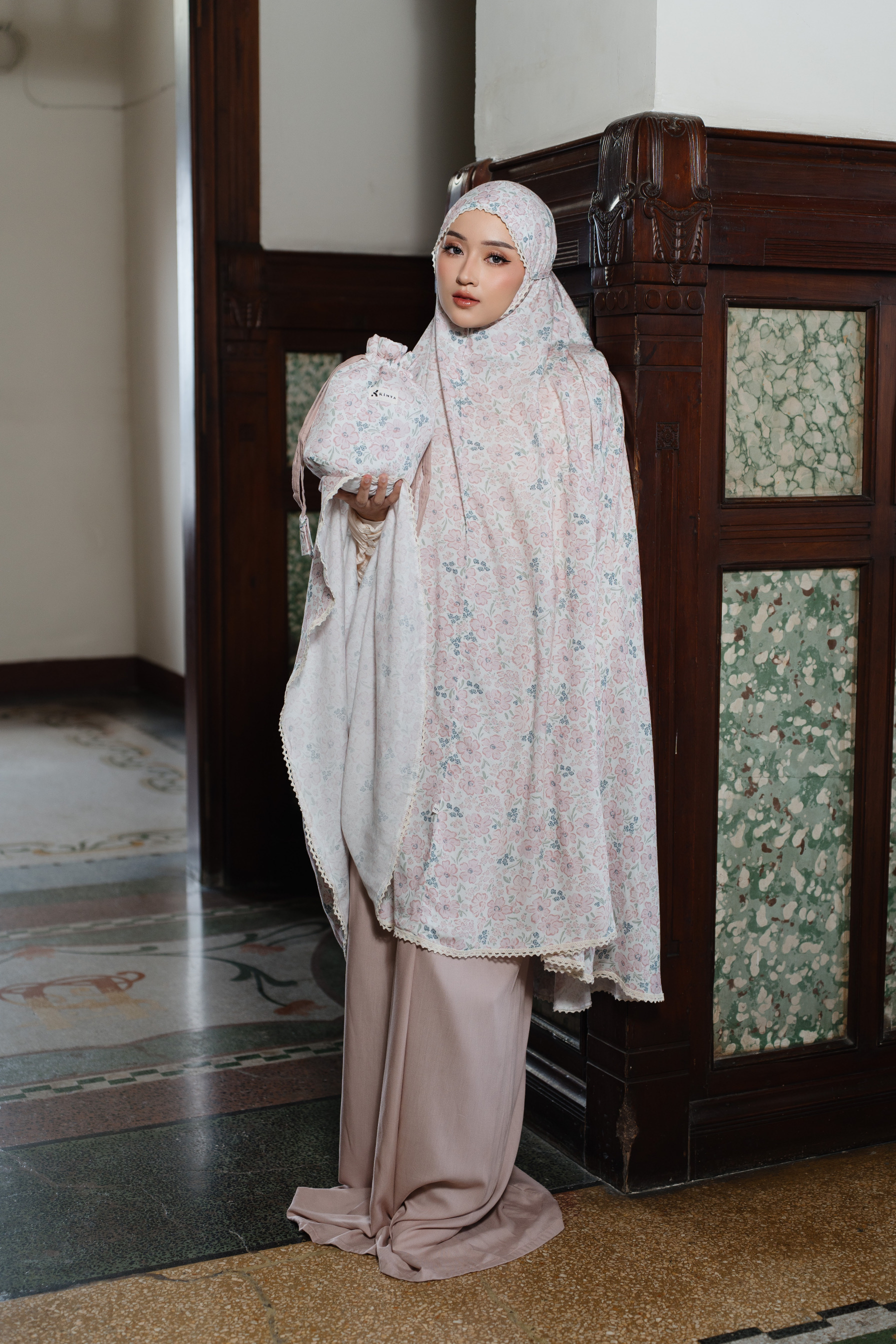 SYAFA NEW COLORS Mukena syafa by kimya berbahan Rayon Travelling friendly cantik cocok untuk lebaran dan sehari hari size Jumbo