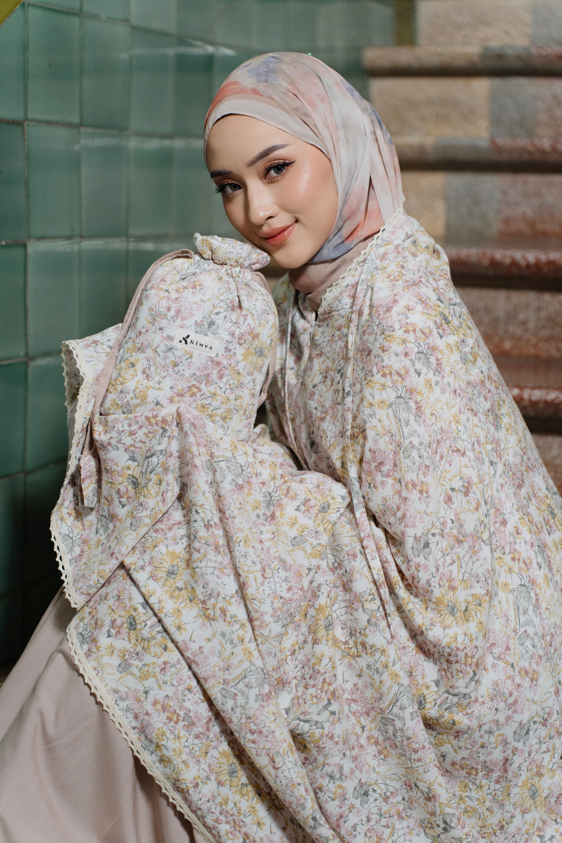 SYAFA NEW COLORS Mukena syafa by kimya berbahan Rayon Travelling friendly cantik cocok untuk lebaran dan sehari hari size Jumbo
