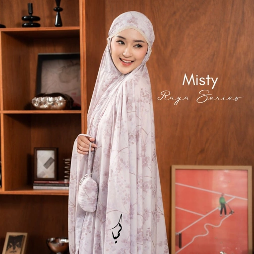 Image of Raya Series MISTY Free box & Greeting card by kimya, traveling friendly bisa dilipat kecil, cocok untuk lebaran dan hampers size jumbo