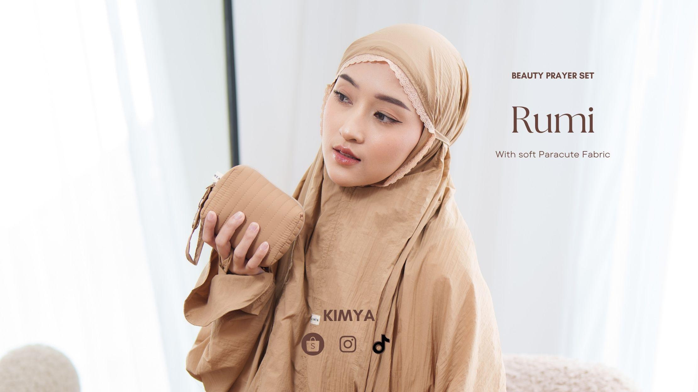 Rumi Travel mukena genggam cocok buat traveling Mukena Travel