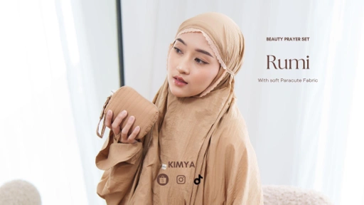Image of Rumi Travel mukena genggam cocok buat traveling Mukena Travel