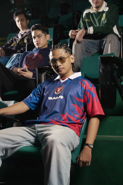 Image of SANR STUDIO JERSEY FLAME - RED