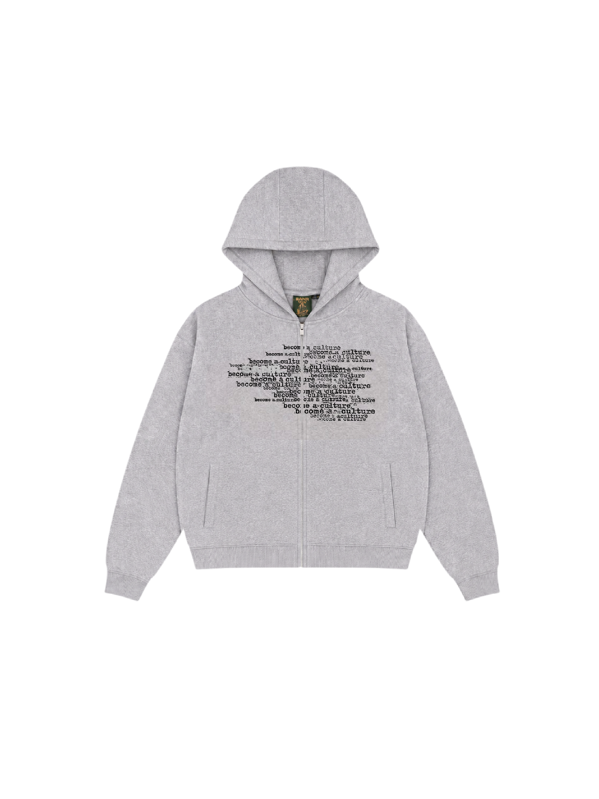 SANR STUDIO ZIPPER DISTRESSED SPAM LETTER - MISTY
