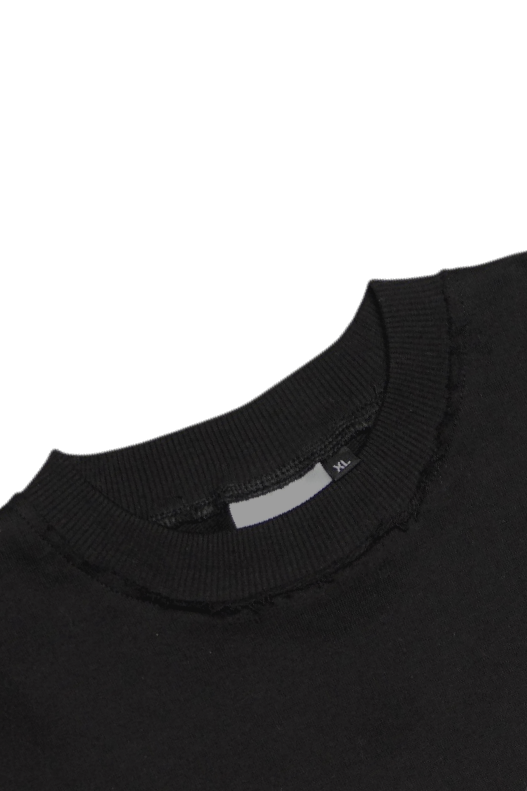 SANR STUDIO SIGNATURE TEE - BLACK