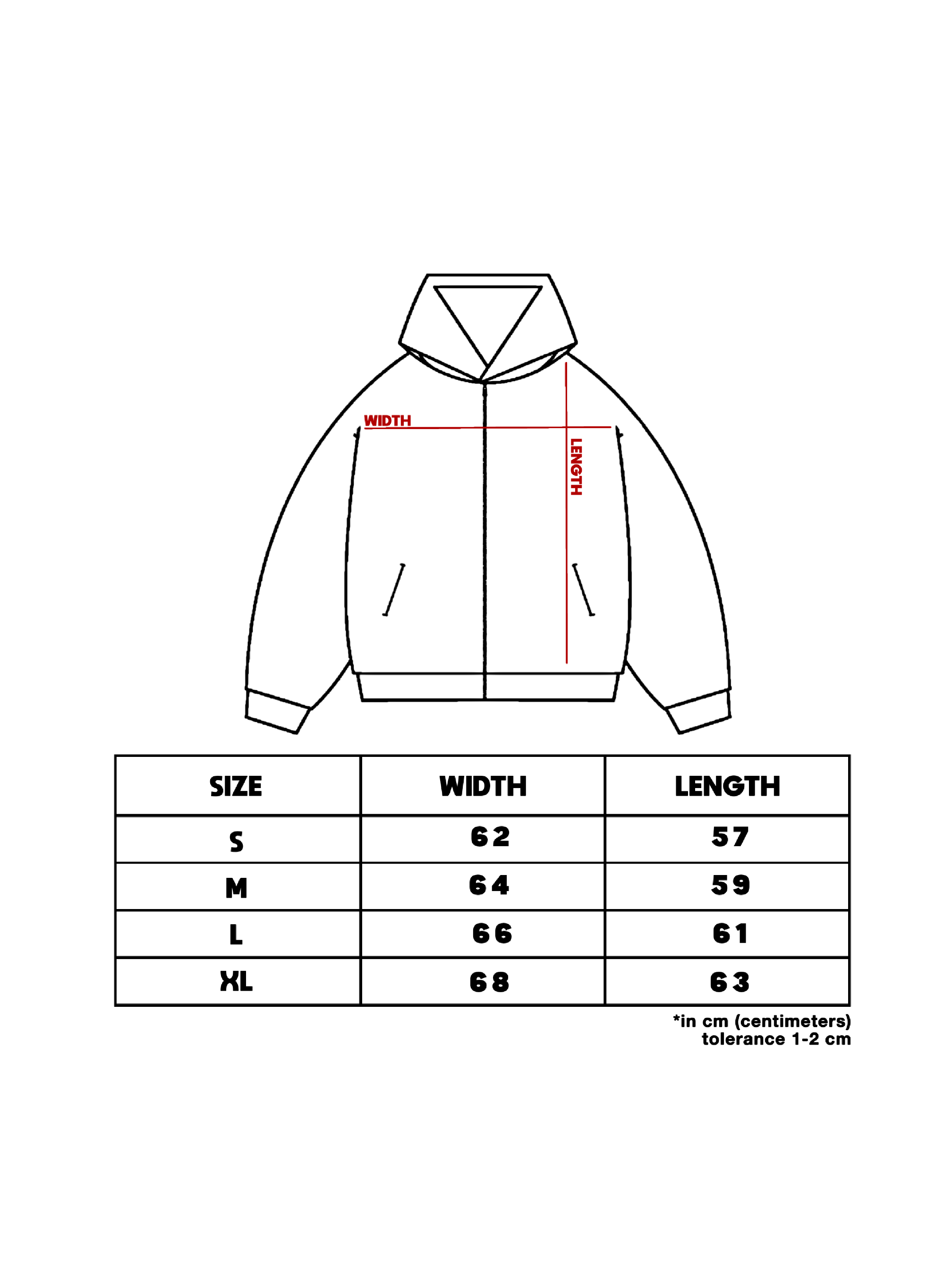 SANR STUDIO FULL ZIP UP HOODIE - BLACK