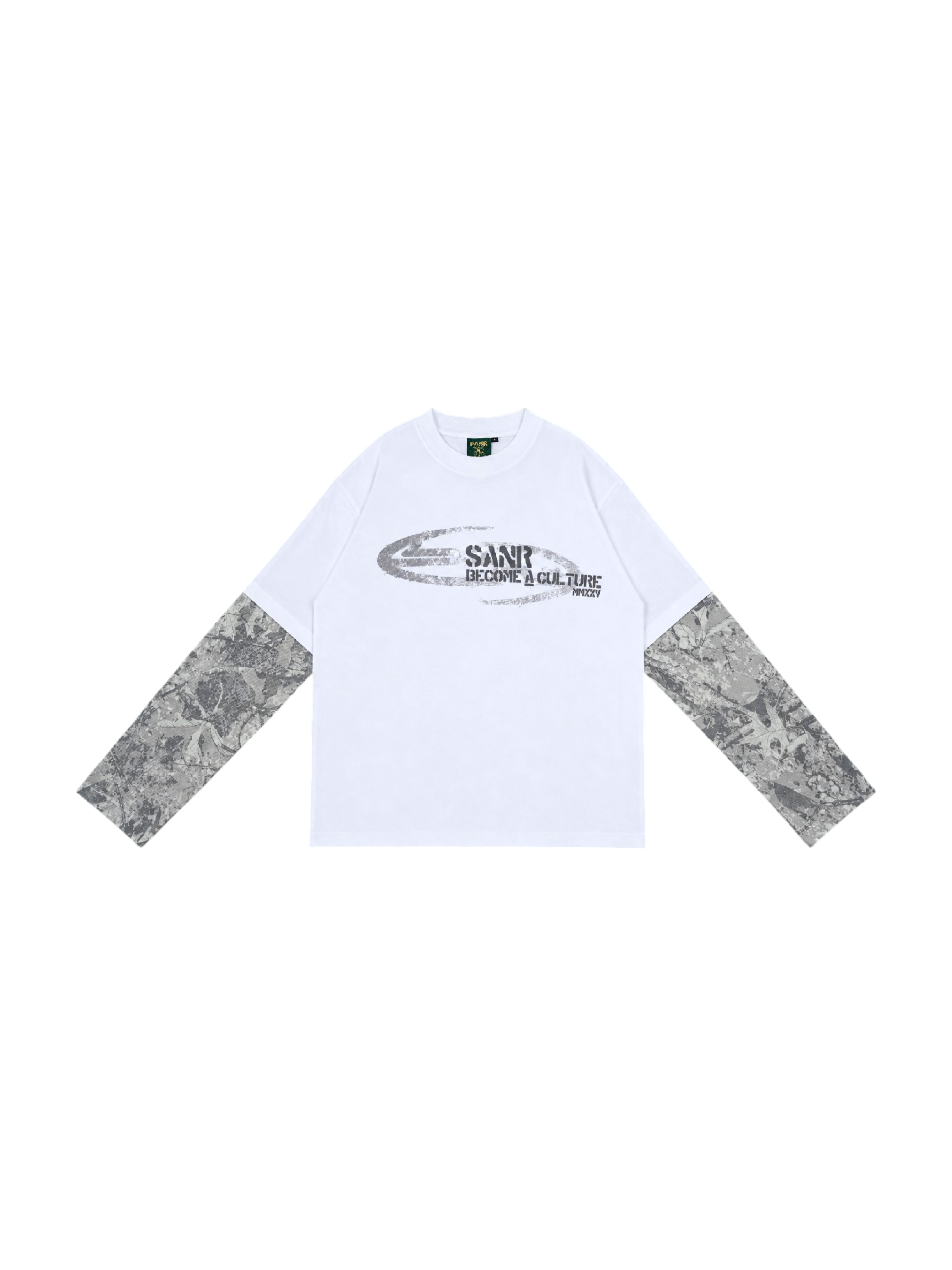 SANR STUDIO DLAYER TEE - WHITE 