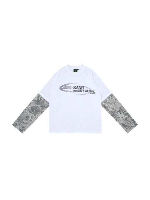 SANR STUDIO DLAYER TEE - WHITE
