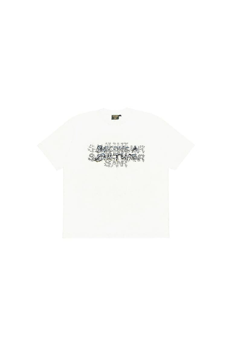 SANR STUDIO T-SHIRT BECOME A CULTURE - WHITE