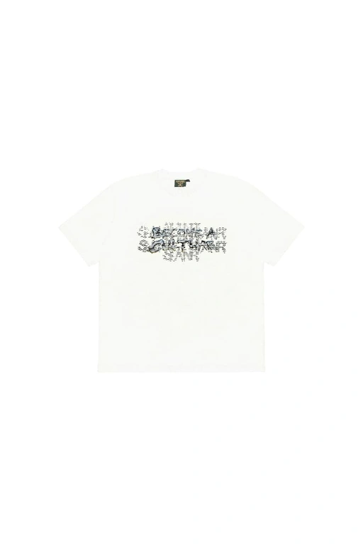 SANR STUDIO T-SHIRT BECOME A CULTURE - WHITE