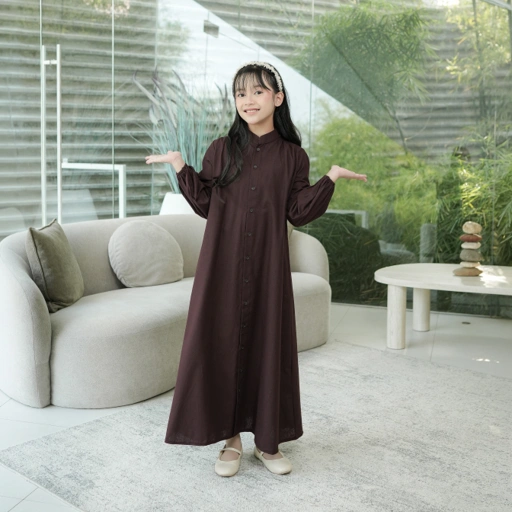 Image of Harmoni Dress Kids Mahogany (PO)