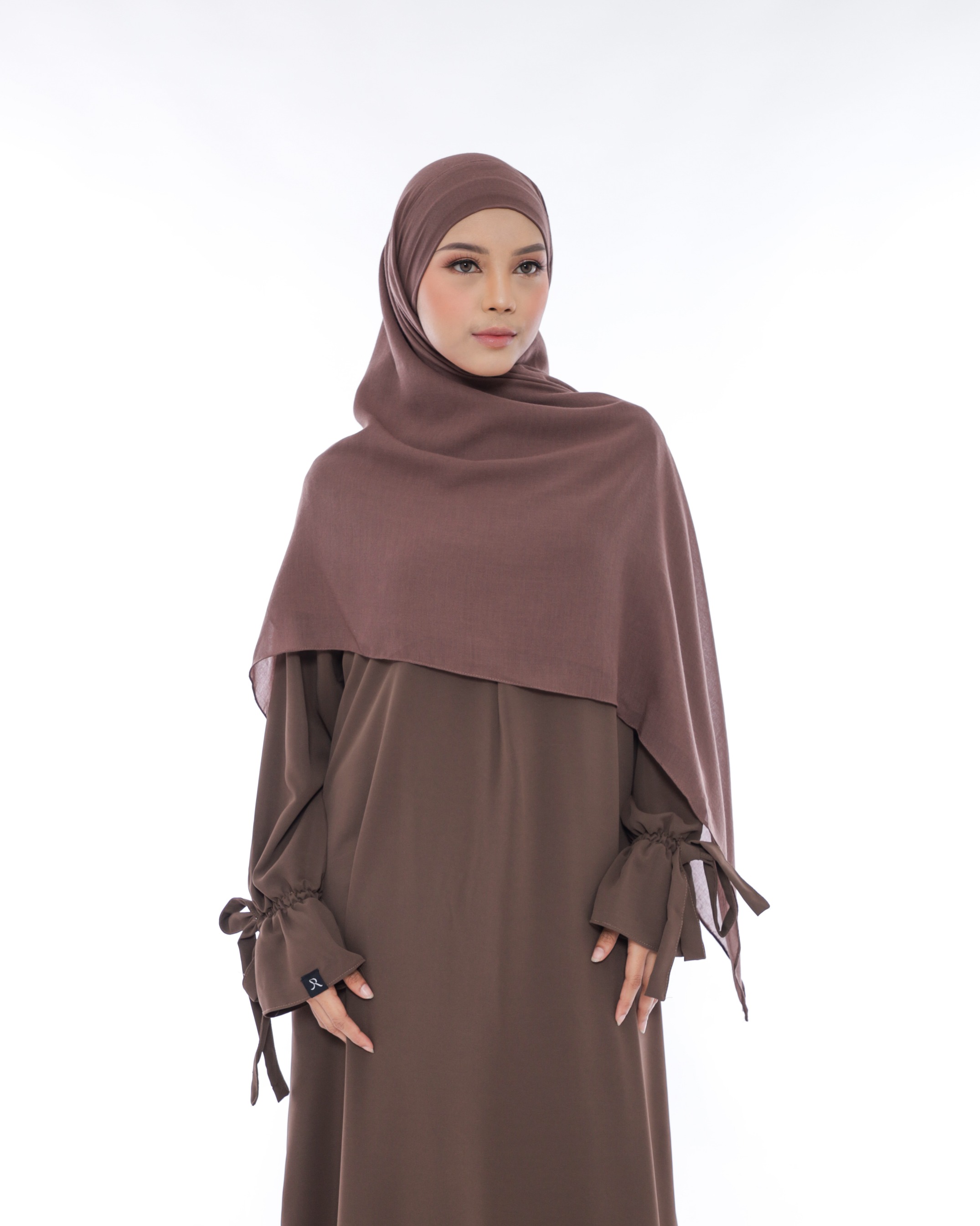 Reefaah.id - French Square Khimar Syar'i Oval 2 in 1