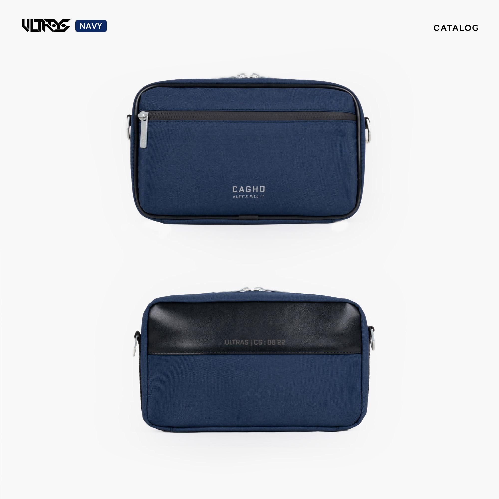 CAGHO l ULTRAS NAVY Color Series I Handbag I Slingbag I Clutch Bag I Anti Air I Anti Bara