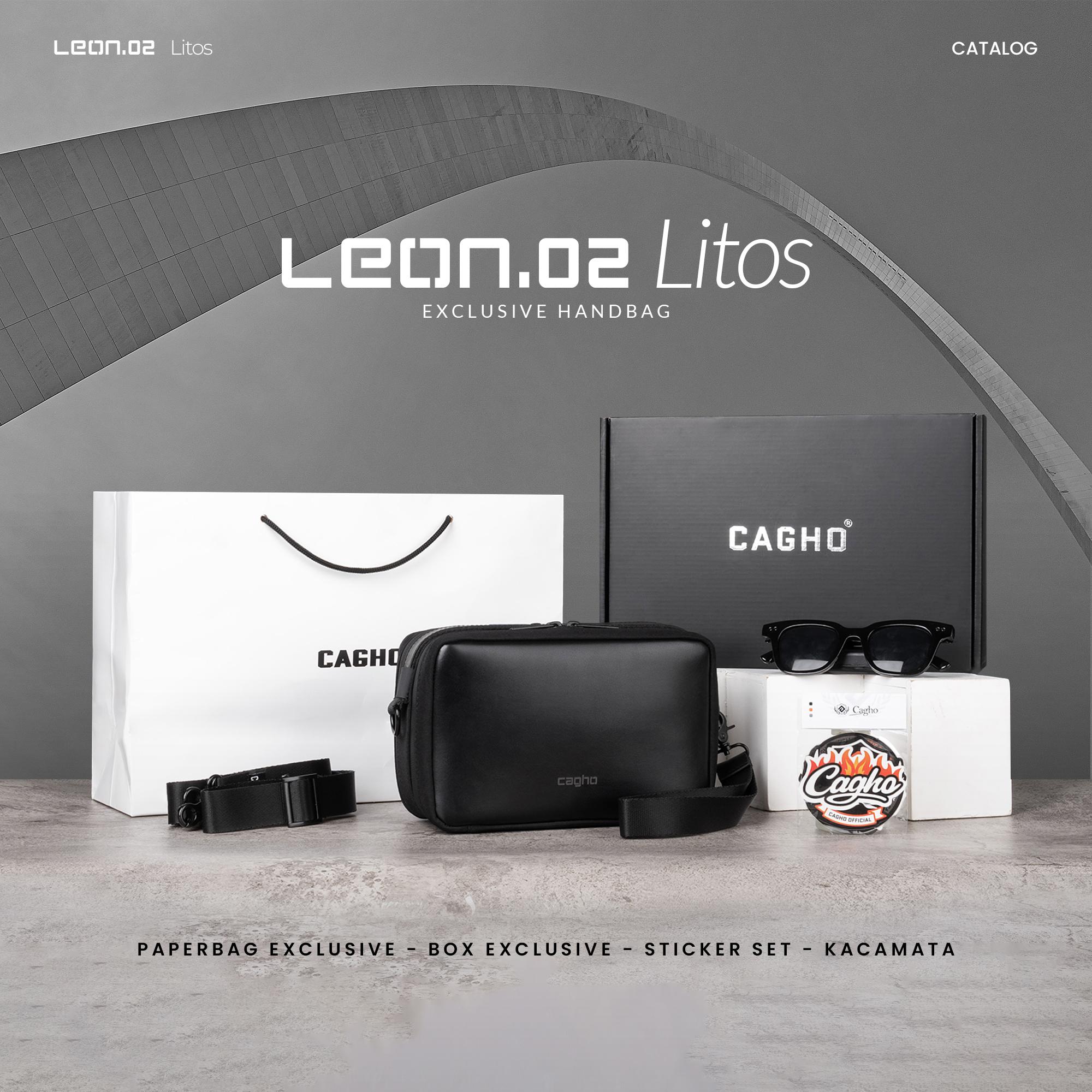 CAGHO I Litos Handbag I Slingbag I Clutch I Tas Selempang Eksklusif I Tahan Air Tahan Bara Api
