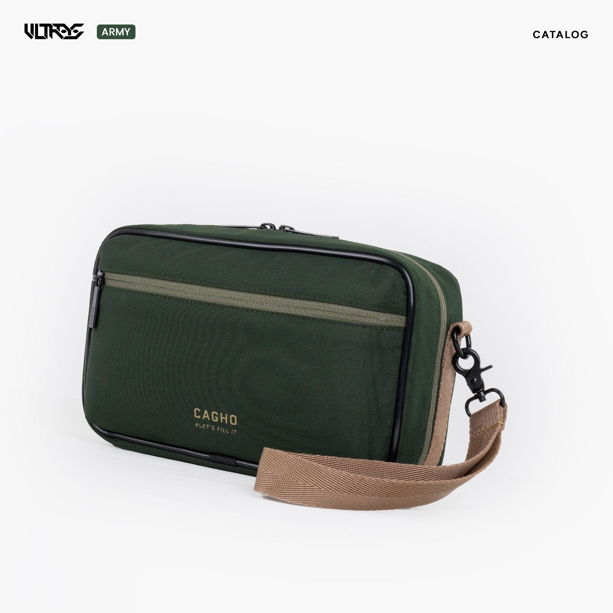 CAGHO l ULTRAS ARMY Color Series I Handbag I Slingbag I Clutch Bag I Anti Air I Anti Bara