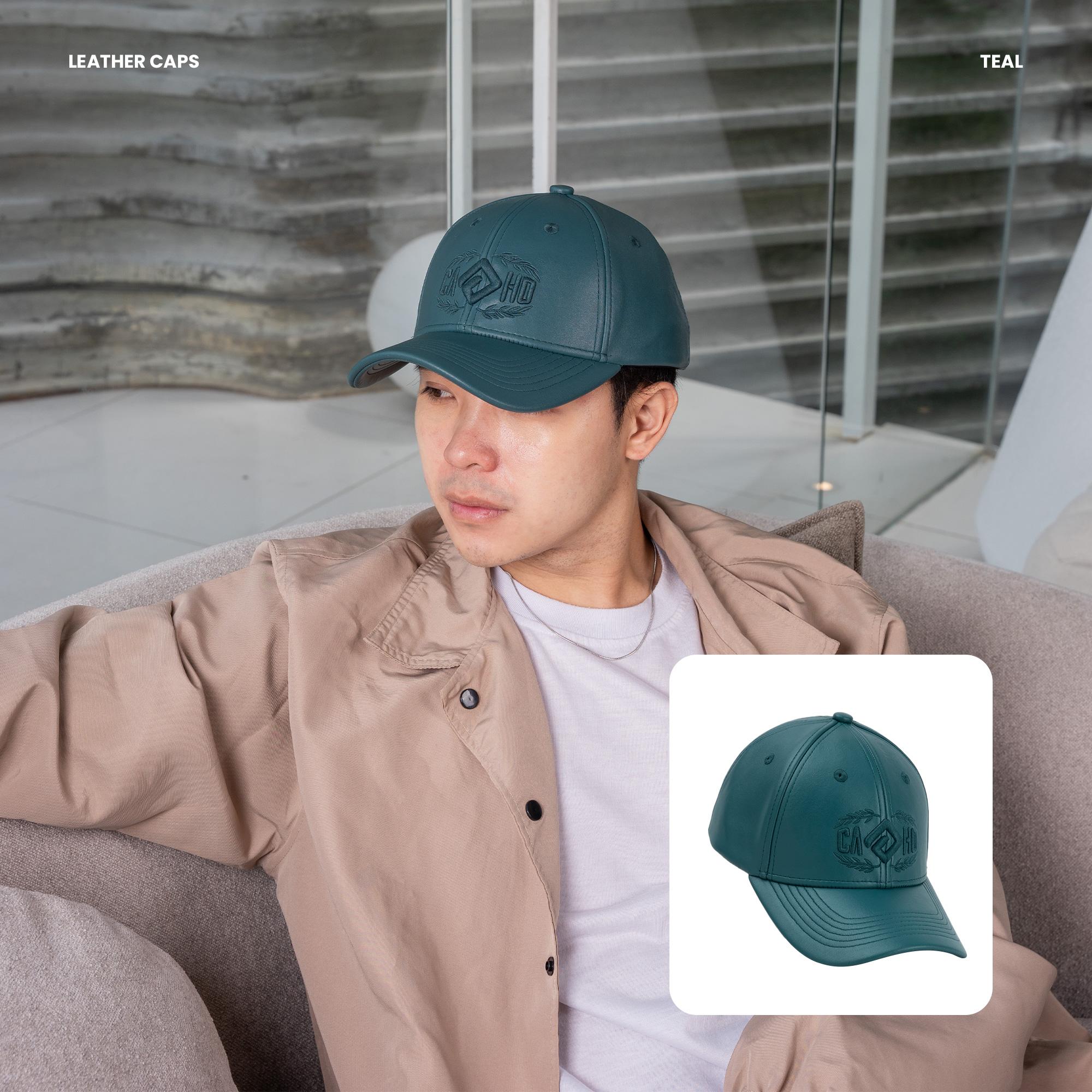 CAGHO I Topi Basic Leather Caps