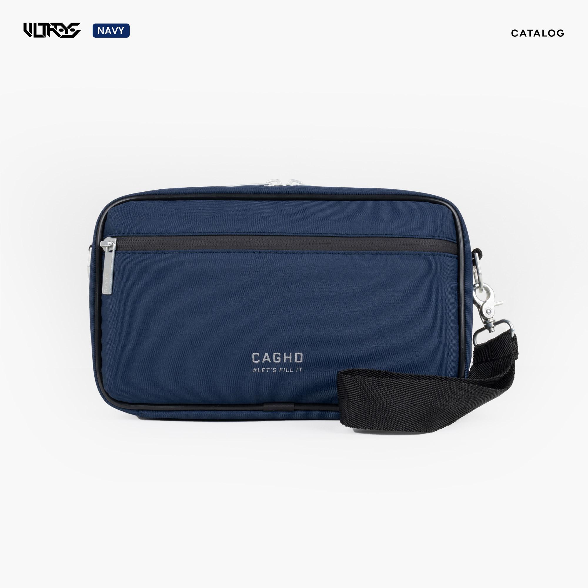 CAGHO l ULTRAS NAVY Color Series I Handbag I Slingbag I Clutch Bag I Anti Air I Anti Bara