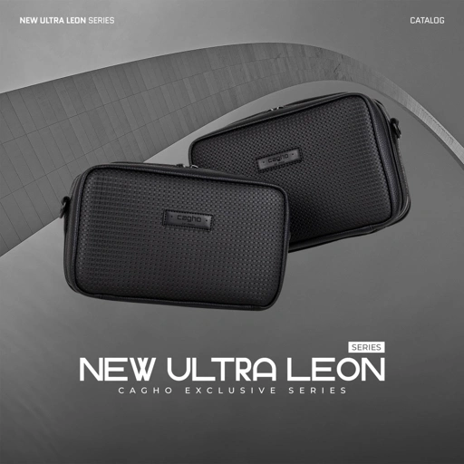CAGHO New Ultra Leon Series Tas Selempang Pria Waterproof Handbag Clutch Slingbag Anti Air Tahan Bara Api