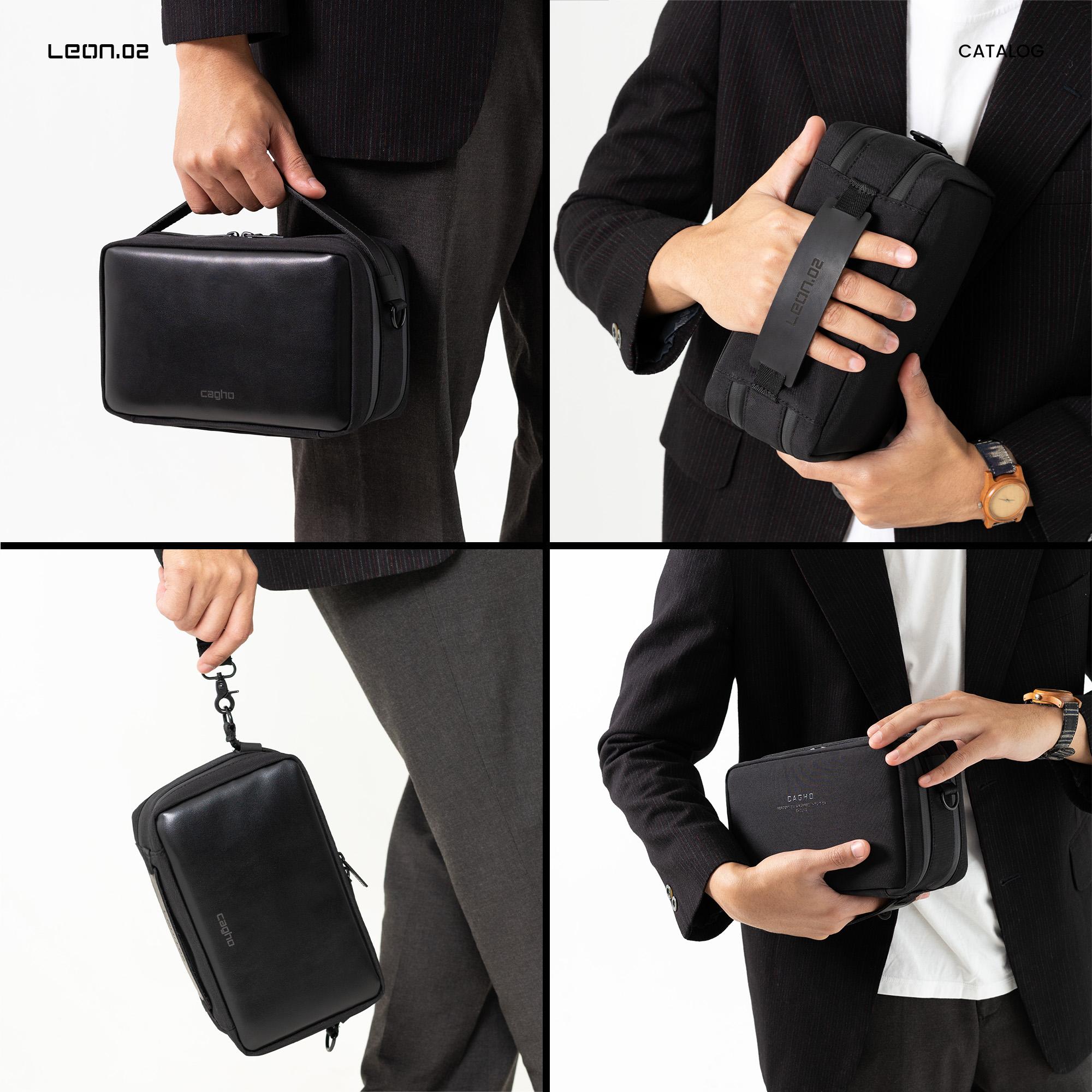 CAGHO | Bundling | Handbag Ultra Leon X Dompet Dio
