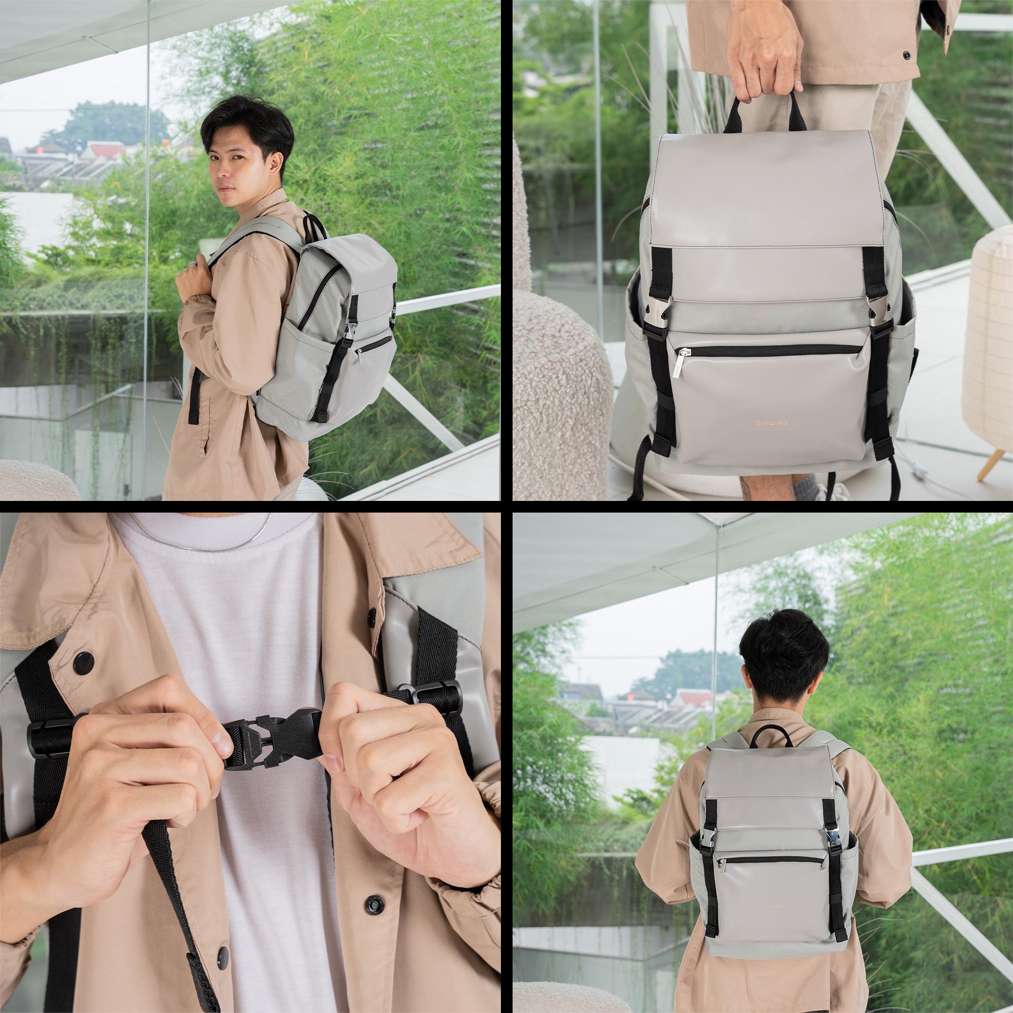 CAGHO I Volta Grey Backpack