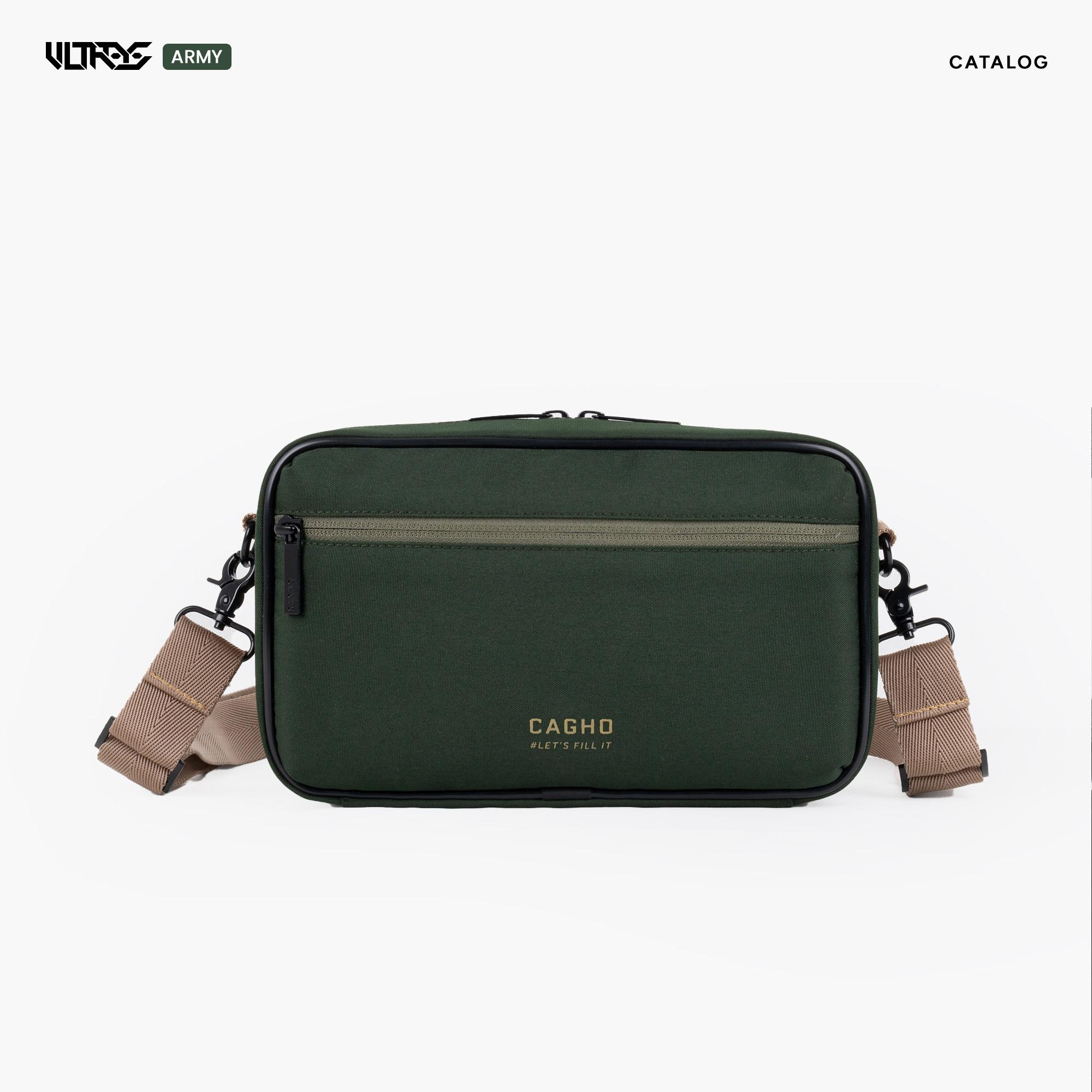 CAGHO l ULTRAS ARMY Color Series I Handbag I Slingbag I Clutch Bag I Anti Air I Anti Bara