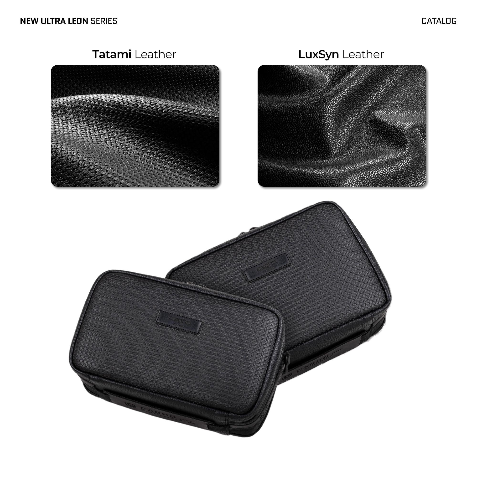 CAGHO New Ultra Leon Series Tas Selempang Pria Waterproof Handbag Clutch Slingbag Anti Air Tahan Bara Api