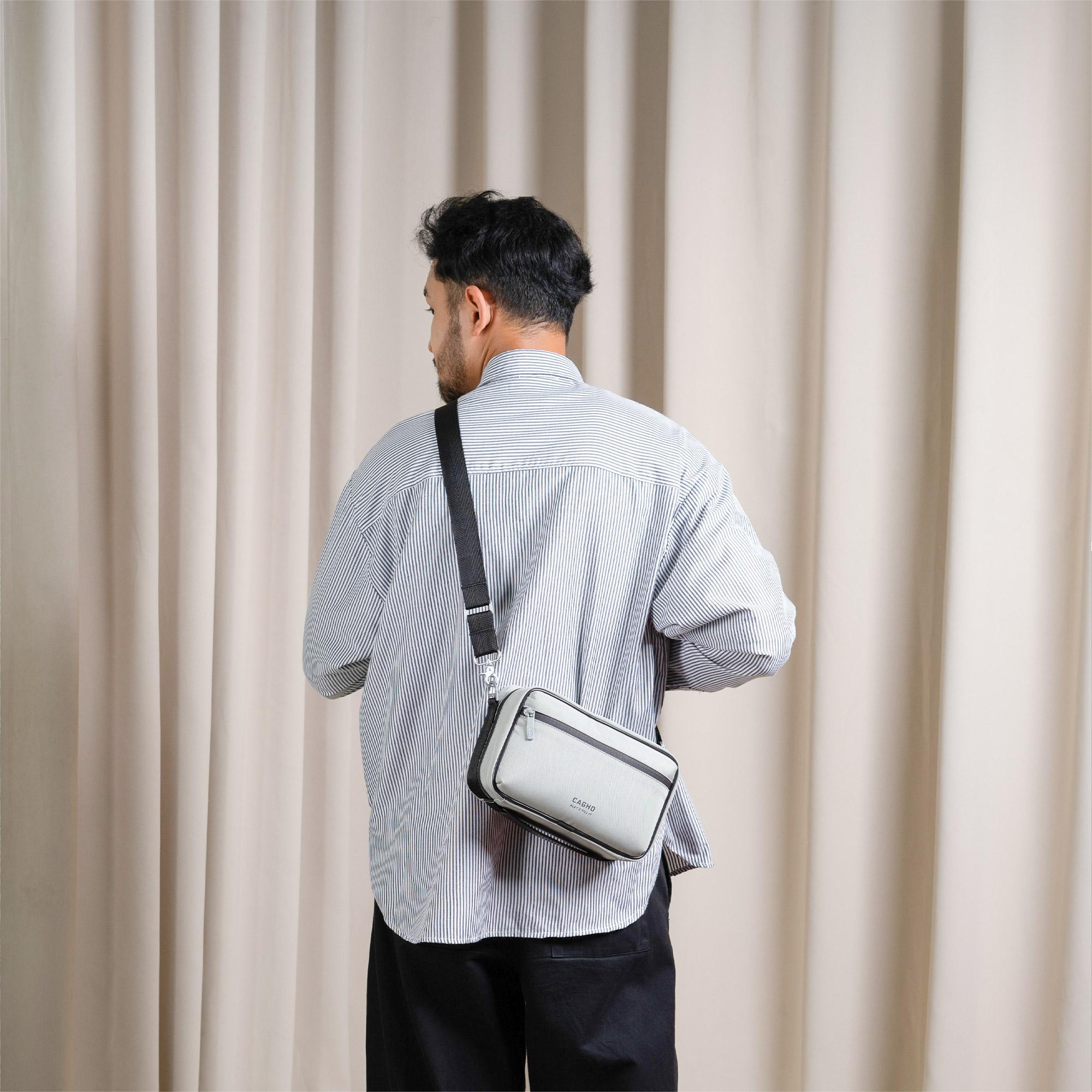 CAGHO l ULTRAS GREY Color Series I Handbag I Slingbag I Clutch Bag I Anti Air I Anti Bara