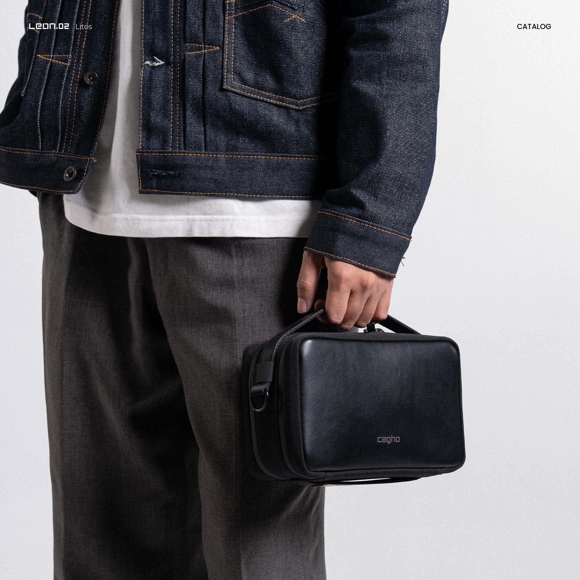 CAGHO I Litos Handbag I Slingbag I Clutch I Tas Selempang Eksklusif I Tahan Air Tahan Bara Api