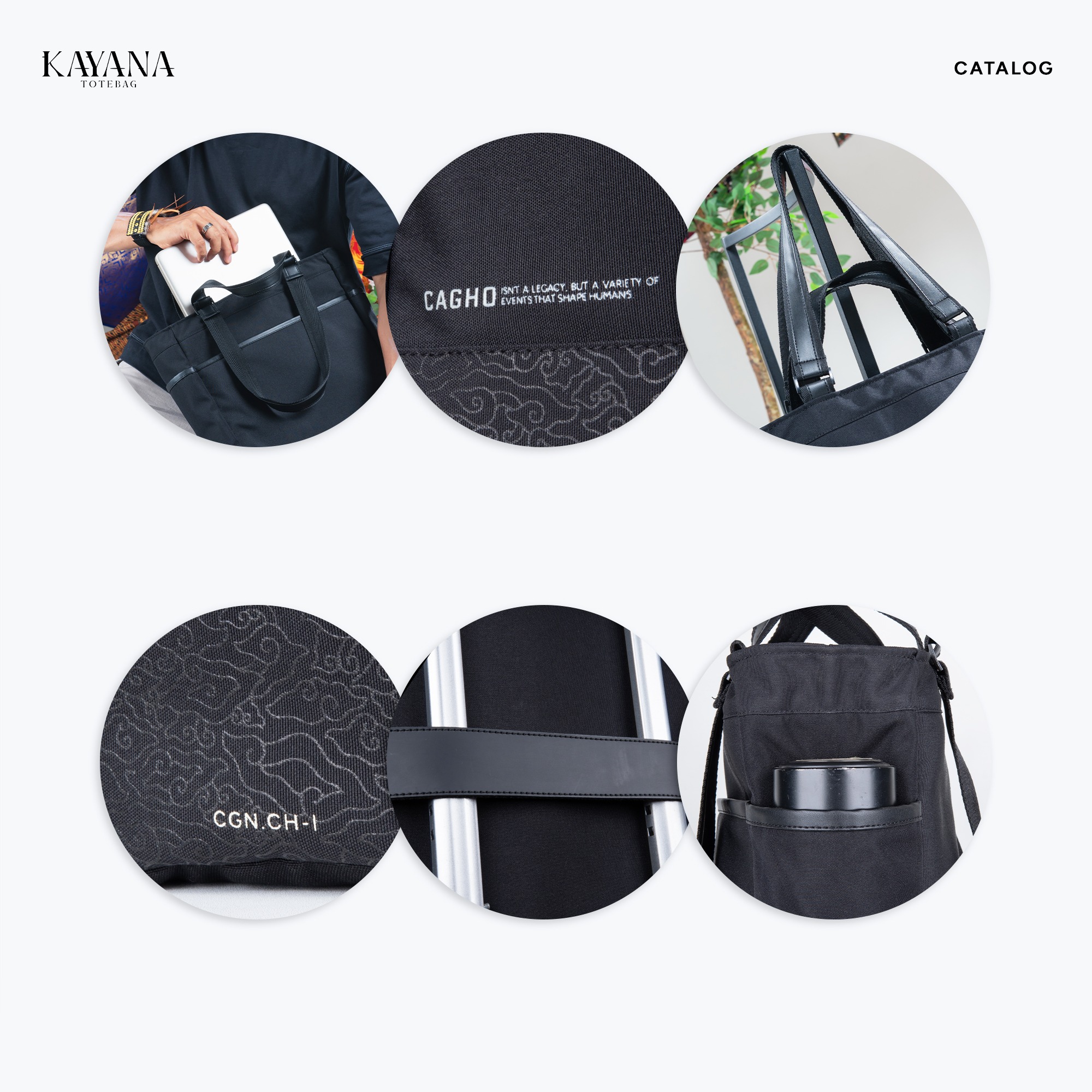 CAGHO EXCLUSIVE | Kayana Totebag | Saloka Series Limited Edition