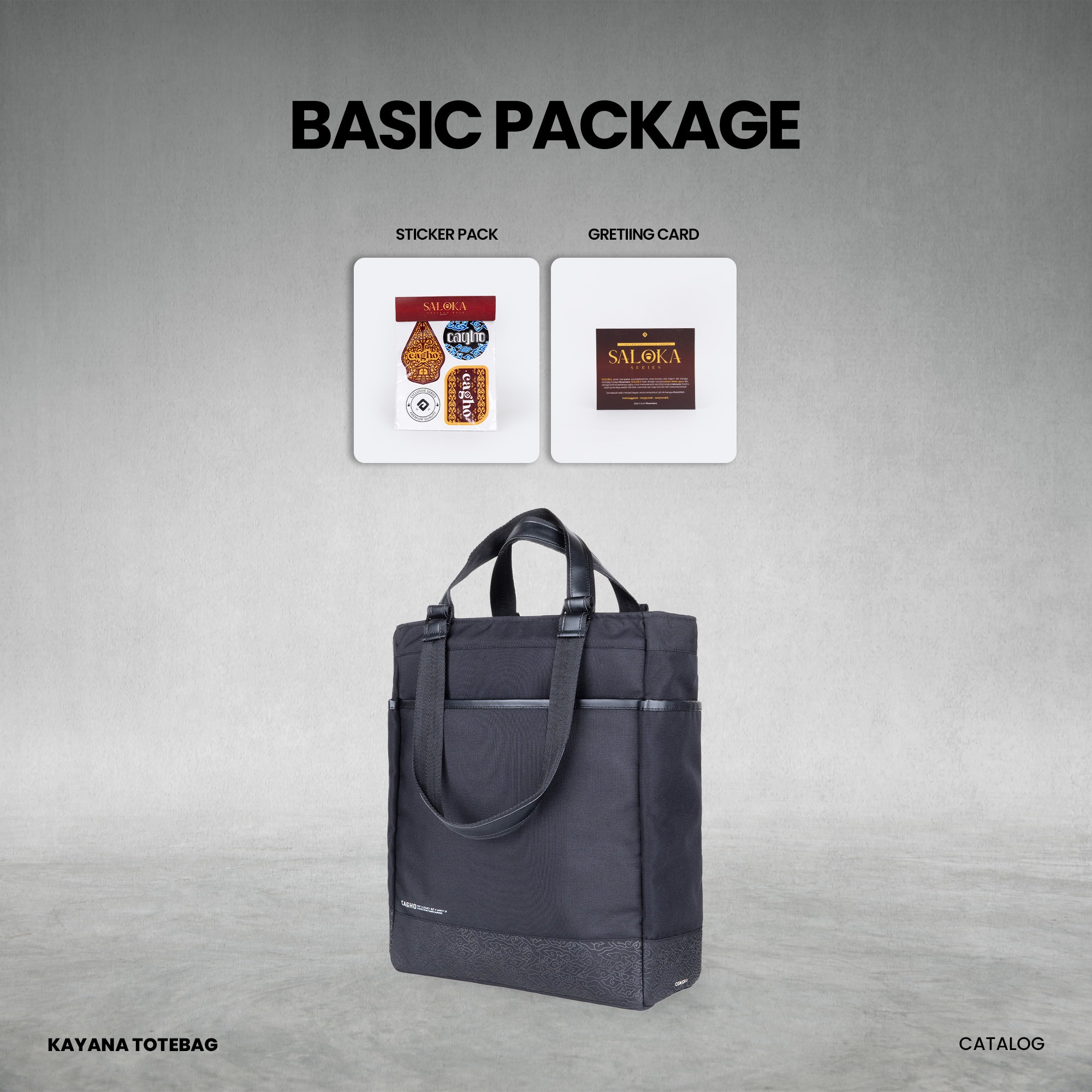 CAGHO EXCLUSIVE | Kayana Totebag | Saloka Series Limited Edition
