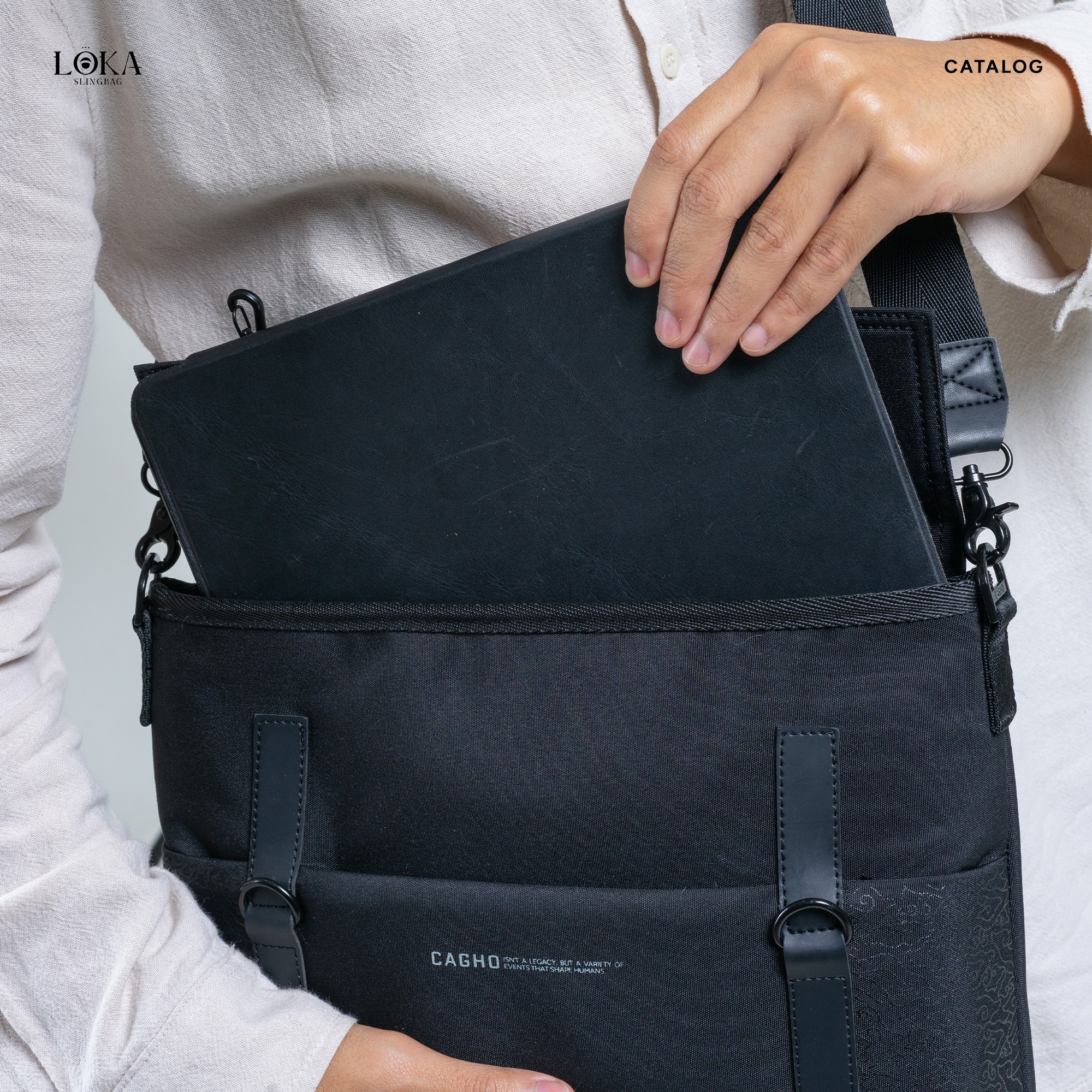 CAGHO EXCLUSIVE I Loka Slingbag I Saloka Series I Limited Edition