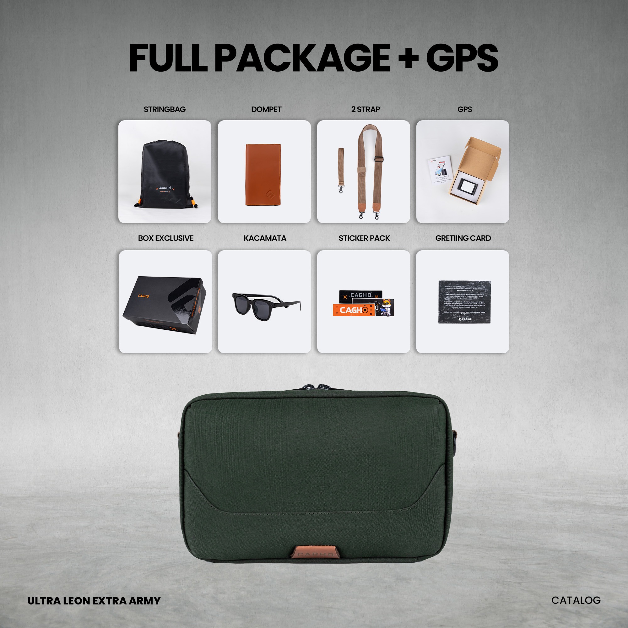 Exclusive - ULTRA LEON EXTRA (ULEX) Handbag GPS Edition