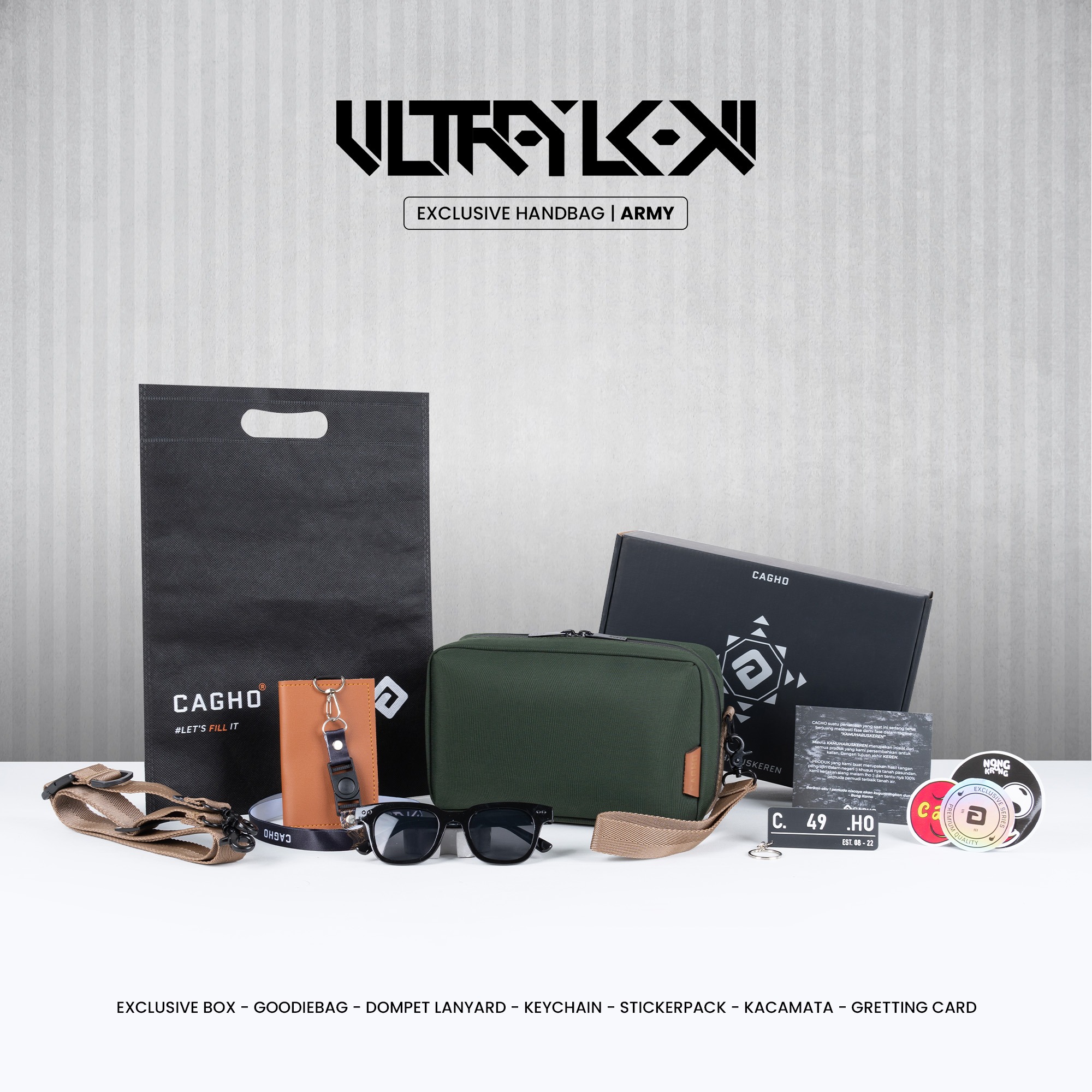 Exclusive - ULTRA LEON Handbag - Army